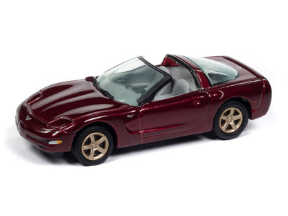 Johnny Lightning- 2003 Chevrolet Corvette 50th Anniversary Edition (Anniversary Red) JLSP387-B