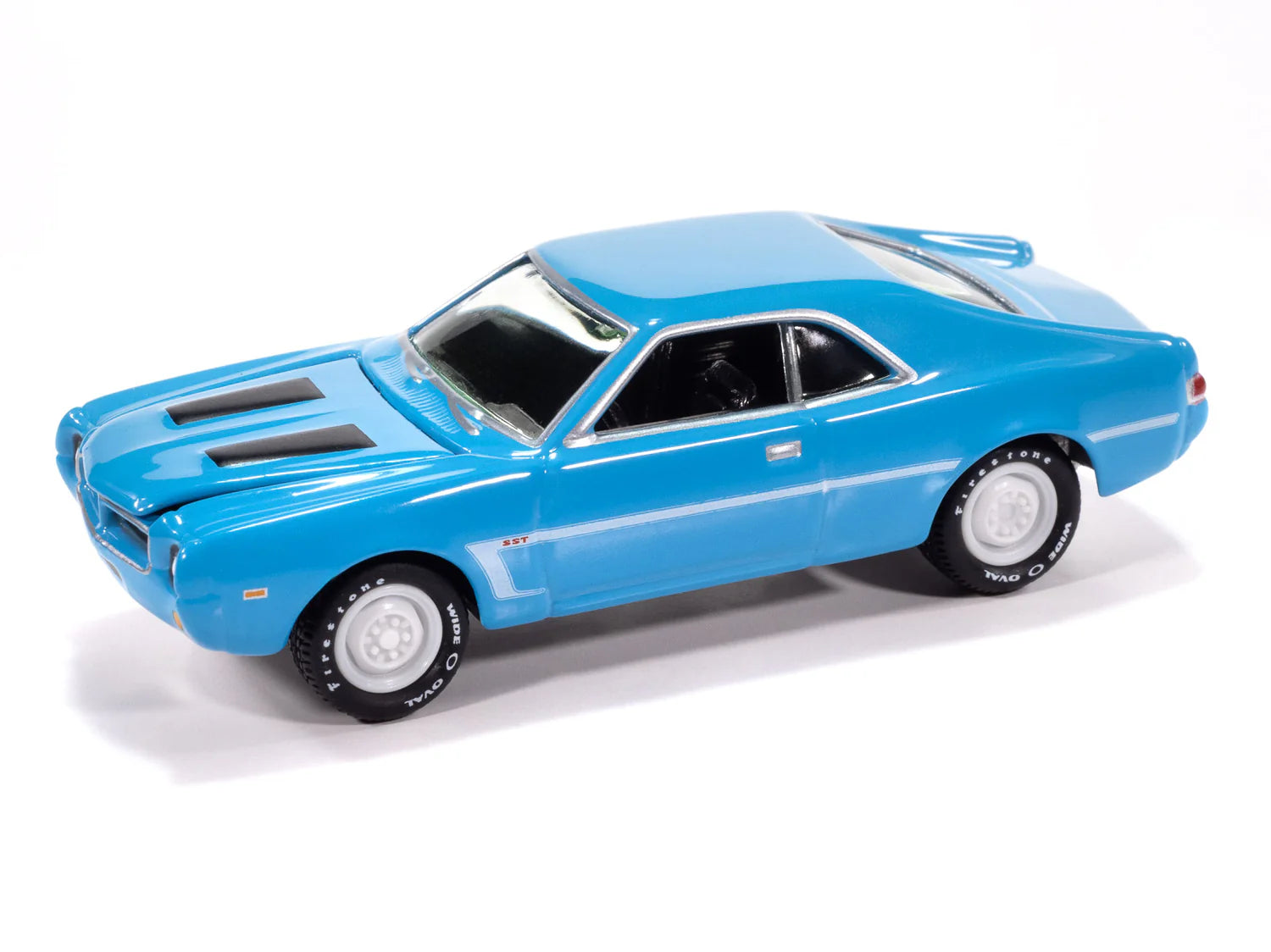 Johnny Lightning-1969 AMC Javelin (Big Bad Blue)  JLCG037-3