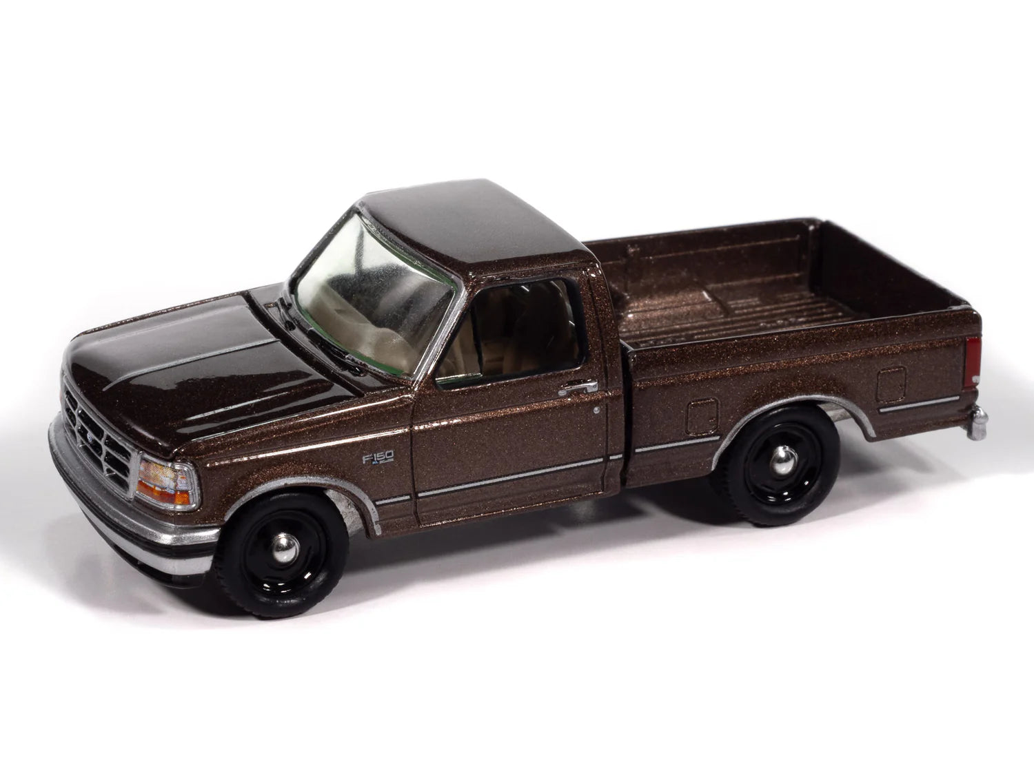 Johnny Lightning-1993 Ford F-150-(Medium Mocha Poly) JLCT017-2