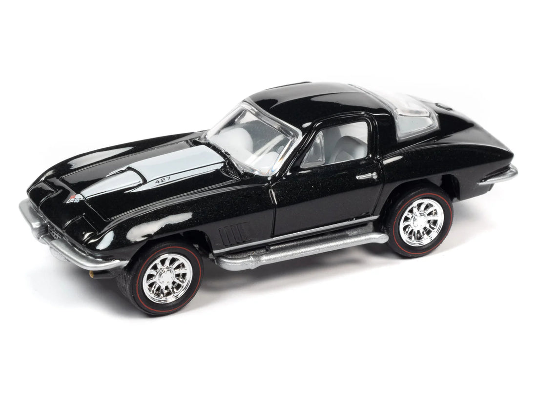 1967 Chevrolet Corvette (Goodward Green Poly w/White Stinger Hood Stripe)