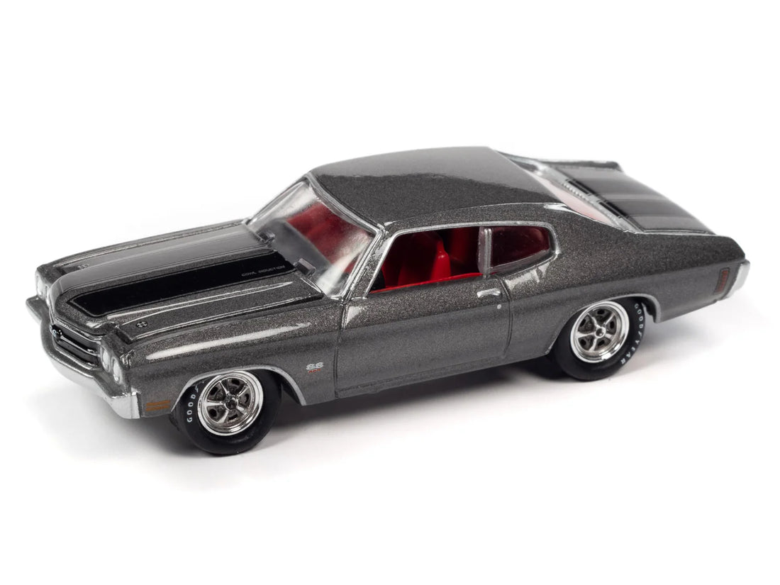 1970 Chevrolet Chevelle SS 454 (Shadow Gray w/Black Hood &amp; Trunk Stripes)