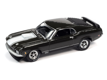 1970 Ford Mustang Mach 1 (Ivy Green Metallic w/White 428 Hood Stripe)