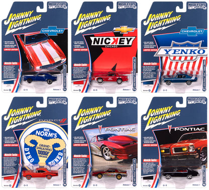 Ensemble-Set-Johnny Lightning-Muscle Cars USA 2025 Release 1 Set A (JLMC034A)
