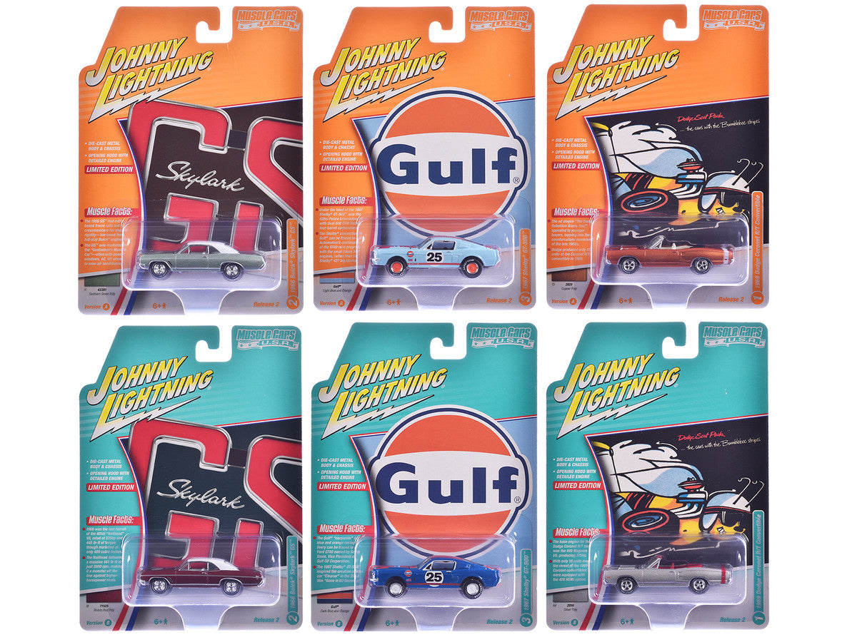 Ensemble-Set Johnny Lightning-Muscle Cars 2025 Release R2