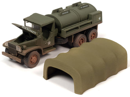 Camion-citerne GMC CCKW 2 1/2 tonnes 6x6 version sale « Red Ball Express » – Johnny Lightning WWII Warriors European Theater (JLML008-2B-F)