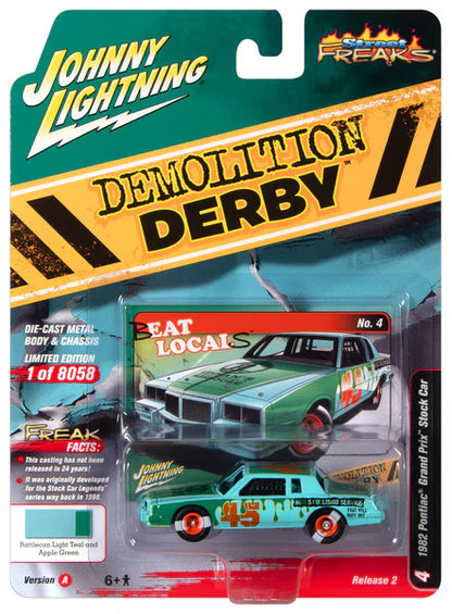 1982 Pontiac Grand Prix Stock Car - Johnny Lightning Street Freaks 1:64 - JLSF024-2A-4