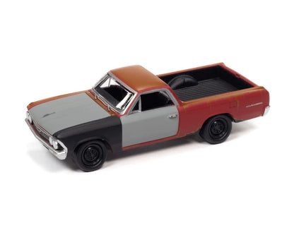 1966 Chevrolet El Camino Regal Red Flat avec primer et rust - Project in Progress - JLSF022-4A-6