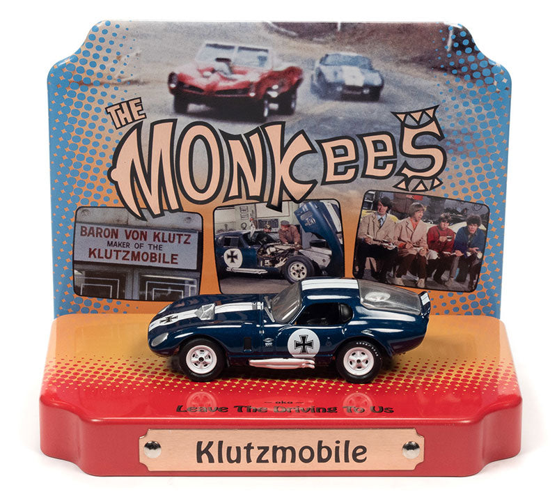 The Monkees - Shelby Daytona Cobra - The Klutzmobile with Tin display
