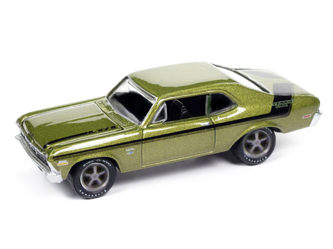 Johnny Lightning-1970 Yenko Deuce Chevrolet Nova (Citrus Green Poly) JLS383B