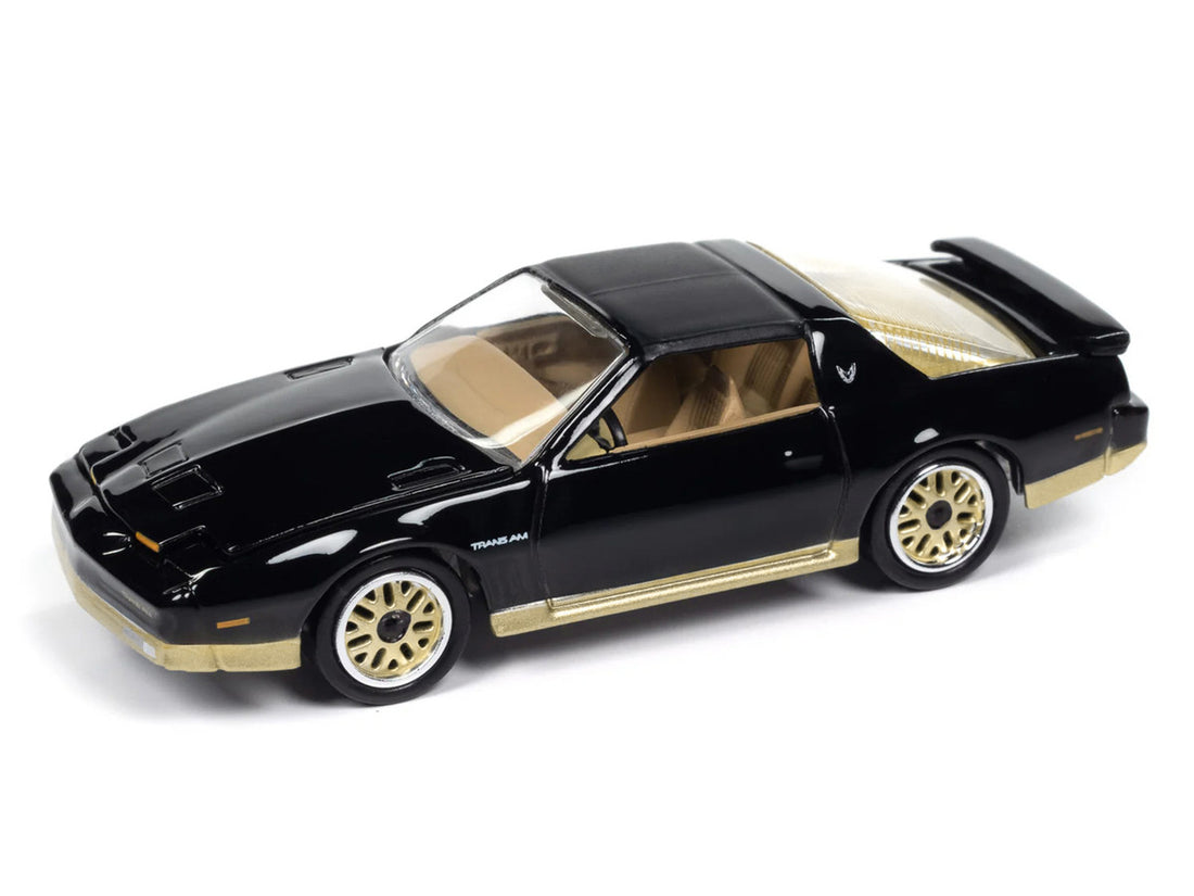 Johnny Lightning-1986 Pontiac Trans Am King of the Jungle (Gloss Black) JLS385B