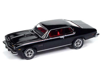 Johnny Lightning-1974 Pontiac GTO in Gloss Black JLSP386A