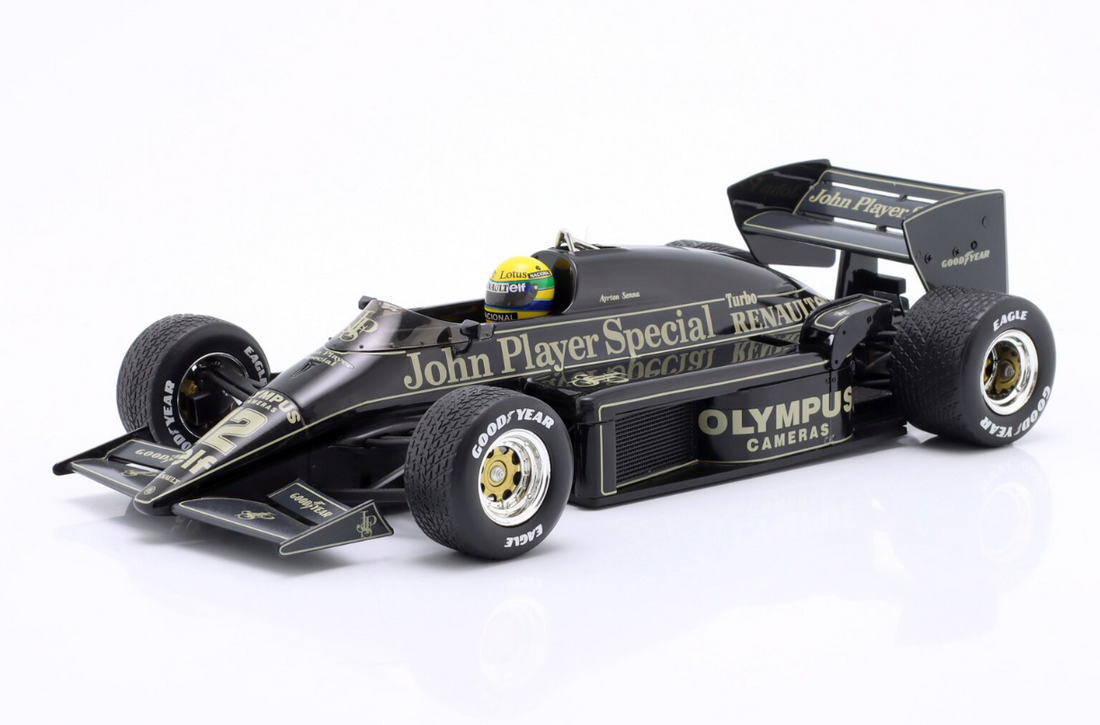 PREMIUM-X - LOTUS - F1 97T RENAULT TURBO N 12 WINNER PORTUGAL GP 1985 AYRTON SENNA