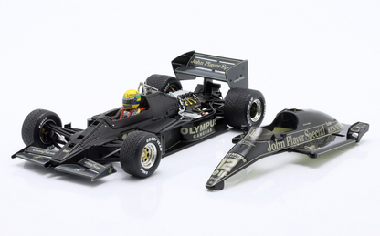 PREMIUM-X - LOTUS - F1 97T RENAULT TURBO N 12 WINNER PORTUGAL GP 1985 AYRTON SENNA