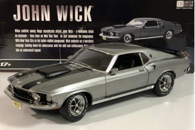 Ford Mustang Boss 429 1969 "John Wick" 