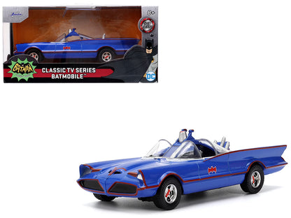 Jada 1:32 1966 Classic TV Series Batmobile – Batman – White – Hollywood Rides – JD36097