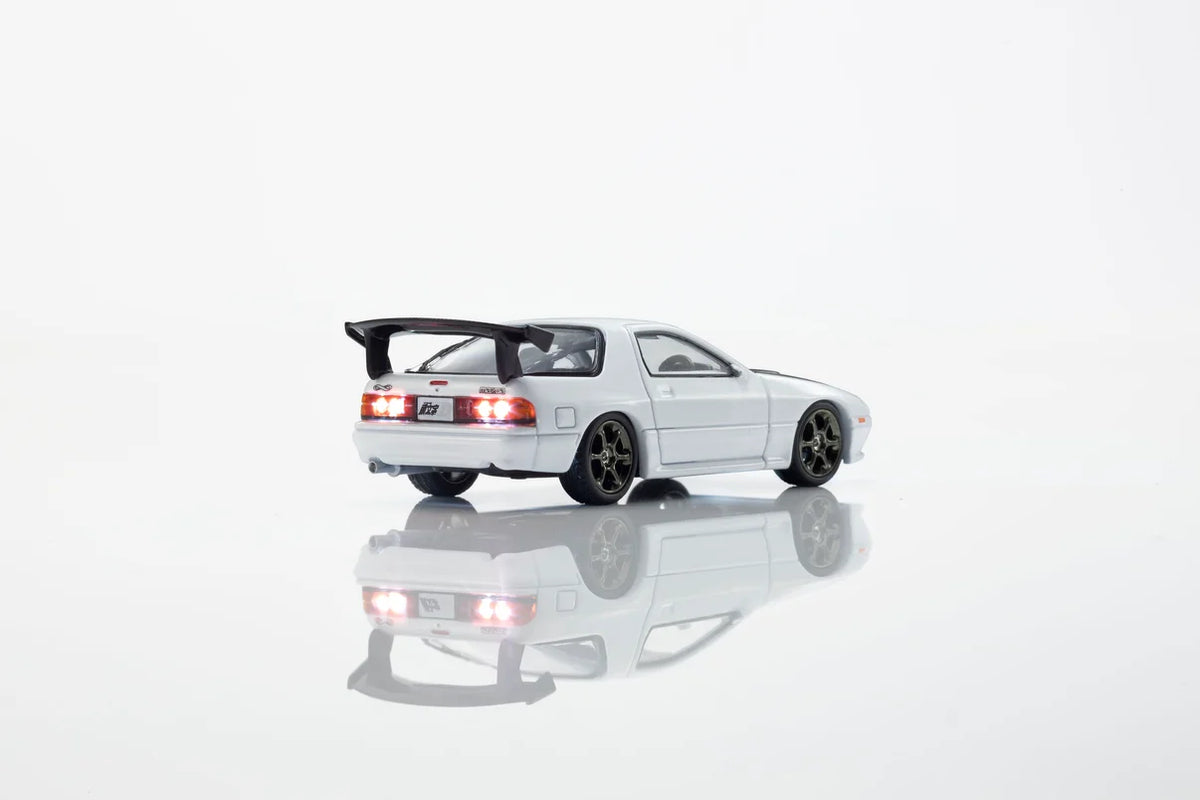 (PRE-ORDER 2027) Kyosho 1:64 Initial D Mazda Savanna RX-7 (FC3S) – Compatible MOTN – Édition limitée – 07133LC