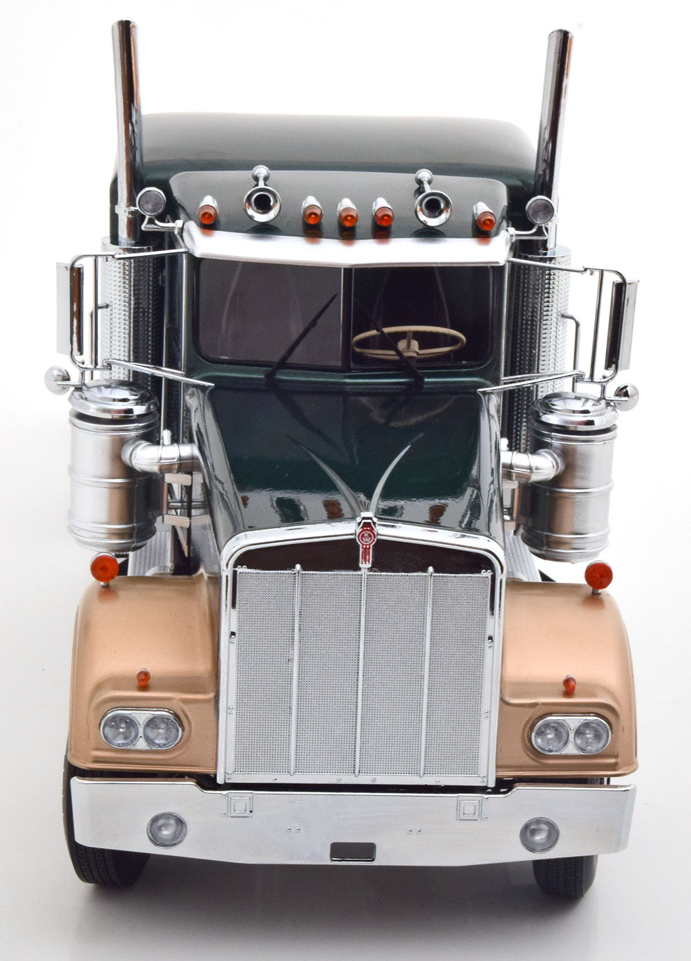 Kenworth W900 (darkgreen-metallic/gold metallic)1:18 *Voir Note-*See Note