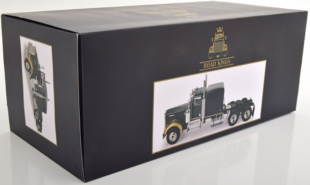 Kenworth W900 (darkgreen-metallic/gold metallic)1:18 *Voir Note-*See Note