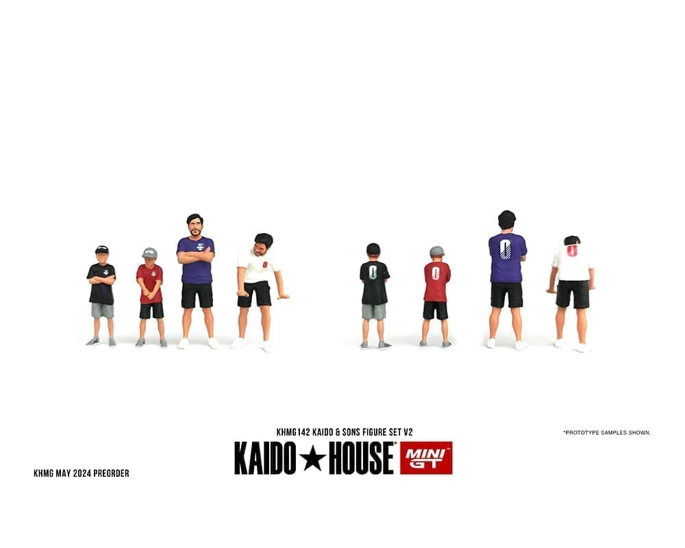 1:64 Kaido &amp; Sons Figure Set V2