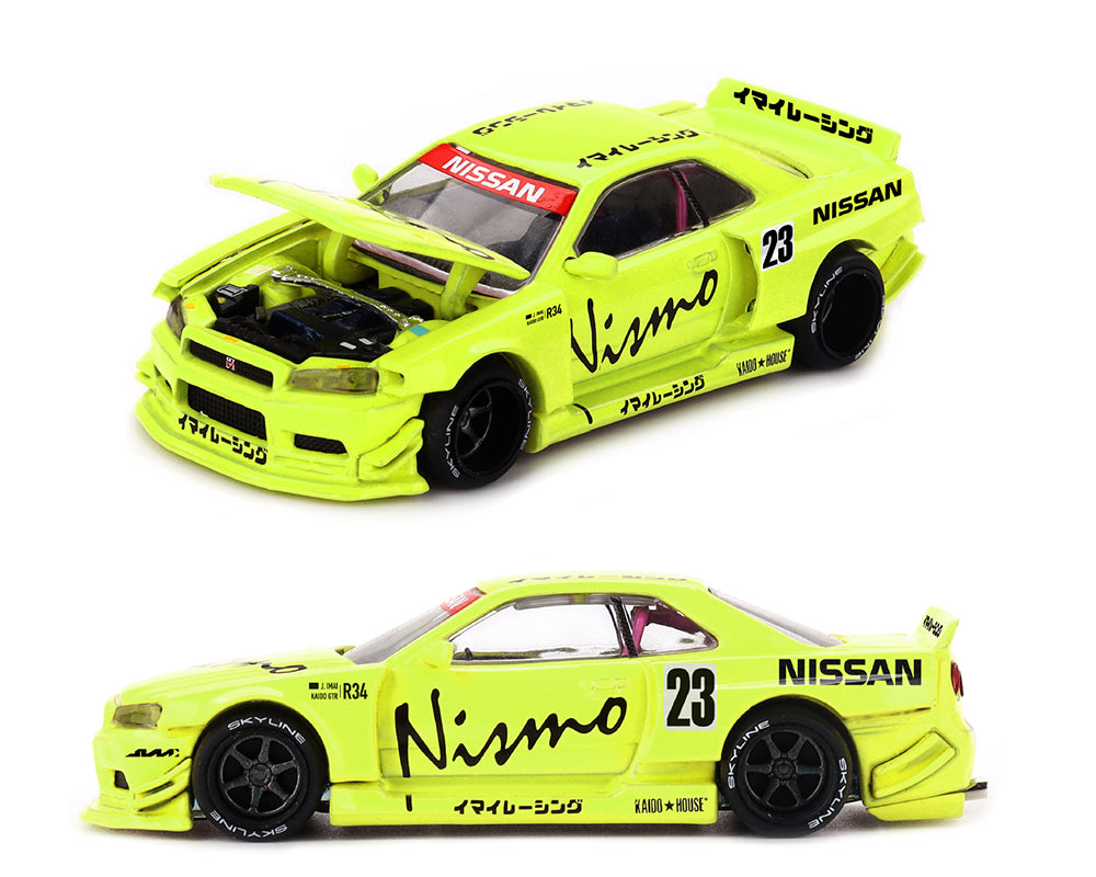 (PRE-ORDER 2026) Mini GT x Kaido house 1:64 Nissan Skyline GT-R (R34) Kaido Works V4 KHMG241
