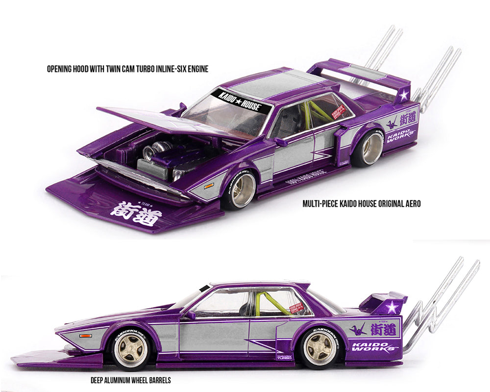 (PRE-ORDER 2026) Kaido House x Mini GT Kaido Star V1- Purple Silver KHMG247