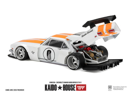 (PRE-ORDER 2026) Kaido House x Mini GT 1:64- Chevrolet Camaro KAIDO WORKS TA V1 (KHMG304)