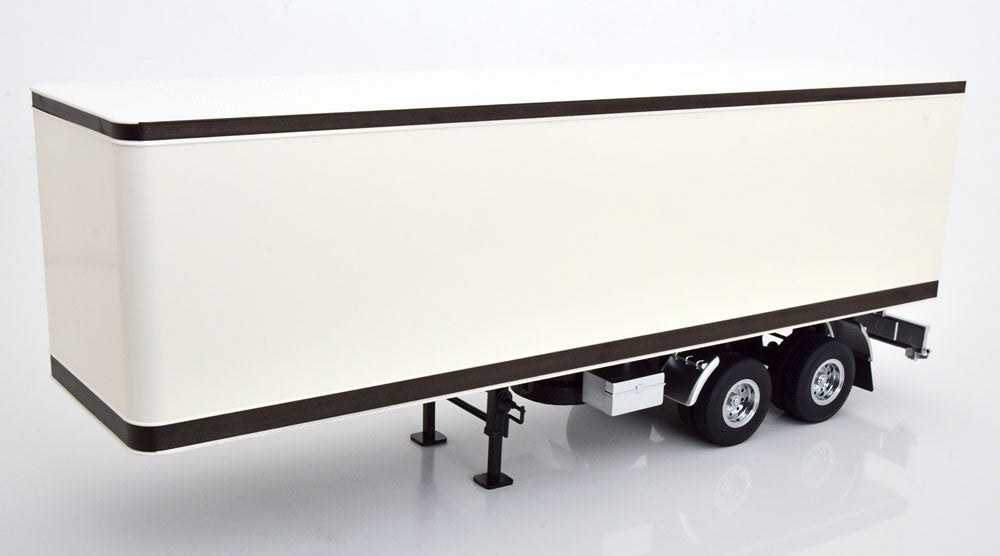 Semi Trailer (White/Black) 1:18 *Voir Note-*See Note