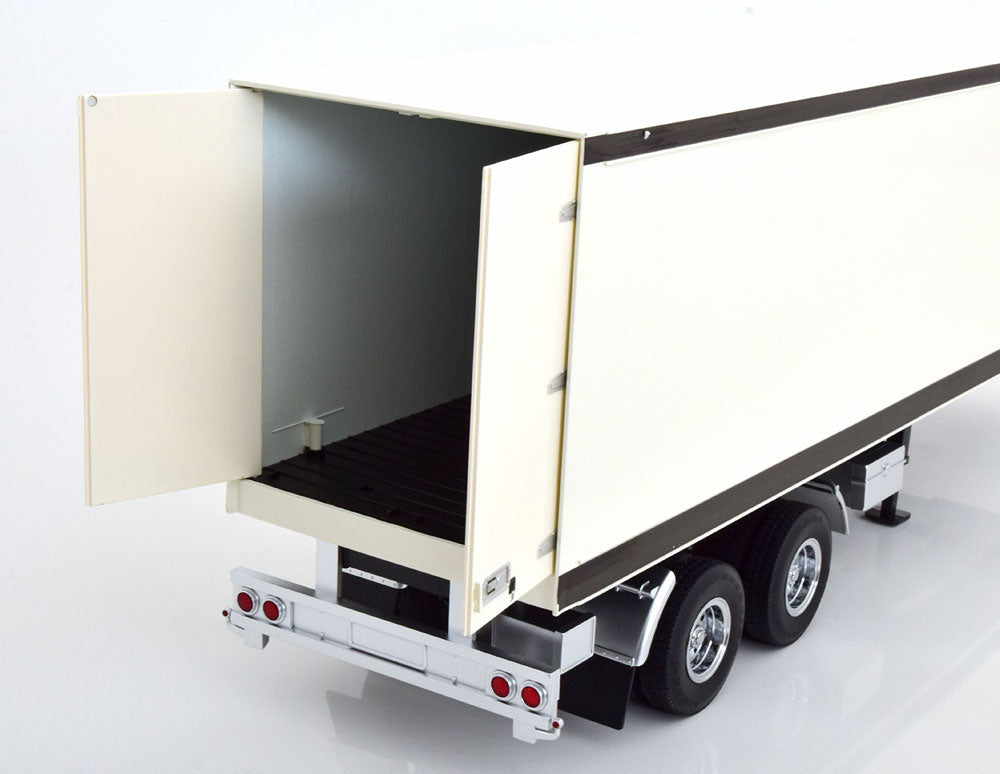 Semi Trailer (White/Black) 1:18 *Voir Note-*See Note