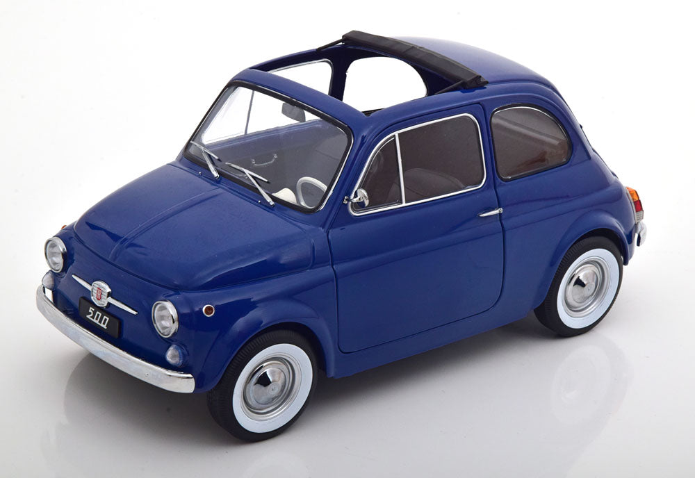 FIAT F 500 1968 BLEU- 1:12 SCALE