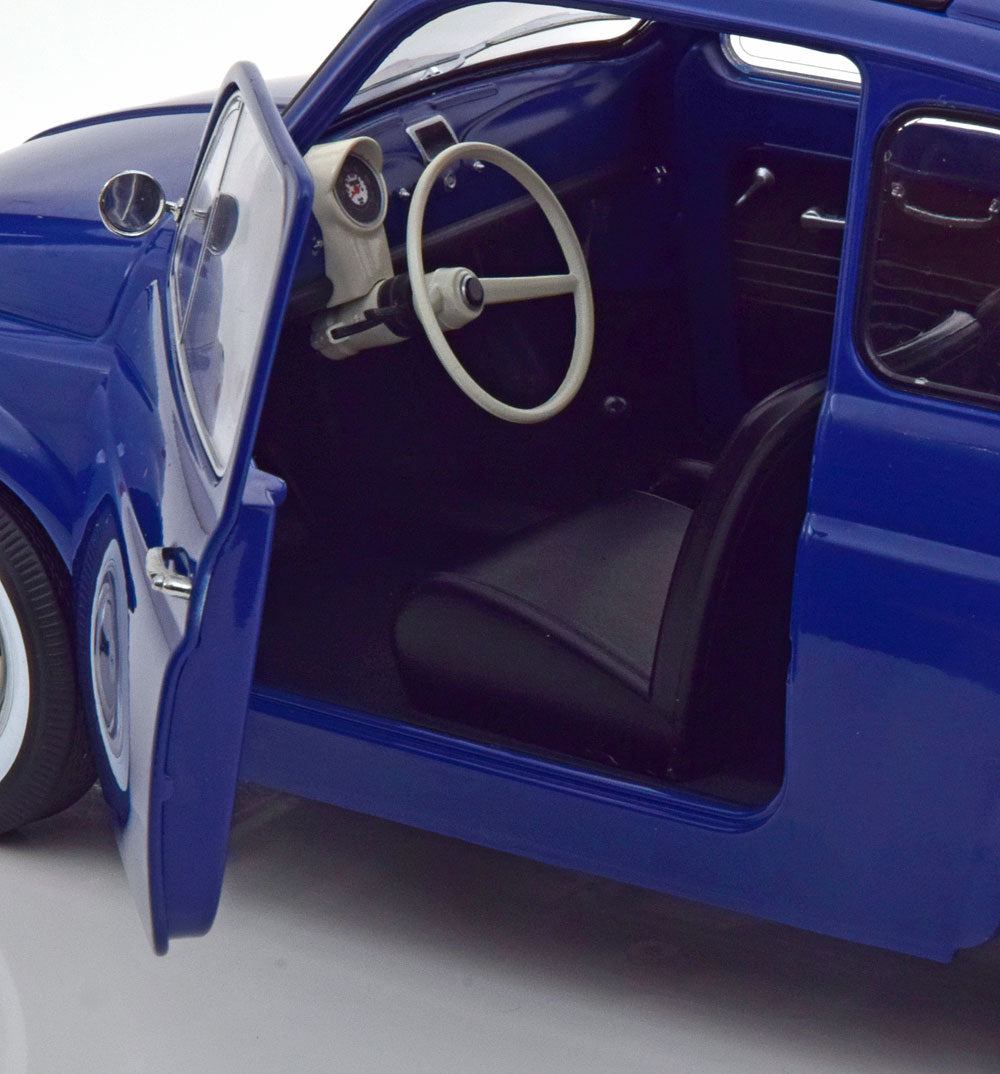 FIAT F 500 1968 BLEU- 1:12 SCALE