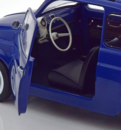 FIAT F 500 1968 BLEU- 1:12 SCALE