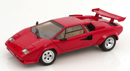 LAMBORGHINI - COUNTACH LP 5000S QV 1985-(ROUGE) 1:12 SCALE
