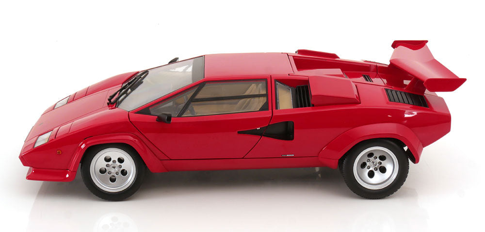 LAMBORGHINI - COUNTACH LP 5000S QV 1985-(ROUGE) 1:12 SCALE