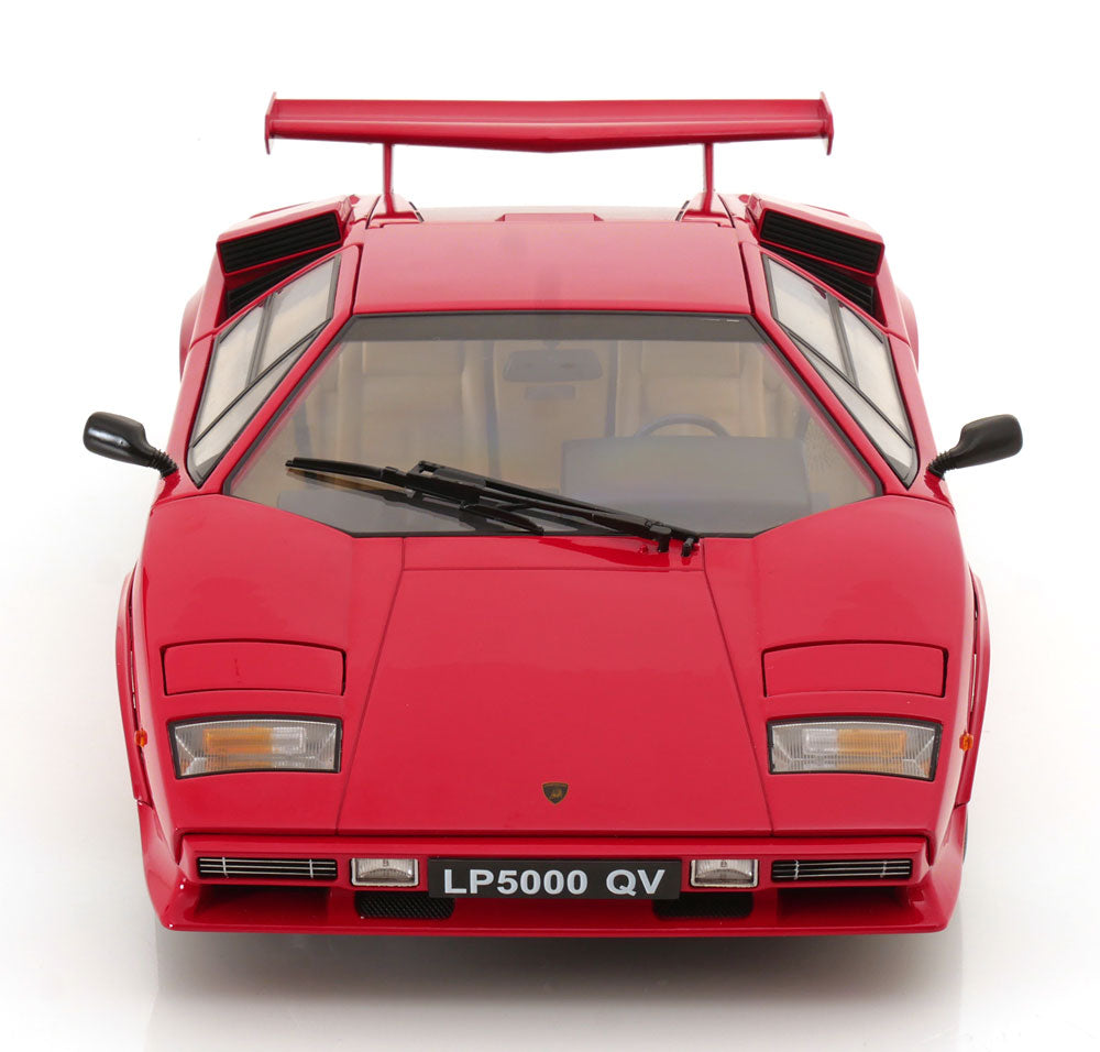 LAMBORGHINI - COUNTACH LP 5000S QV 1985-(ROUGE) 1:12 SCALE