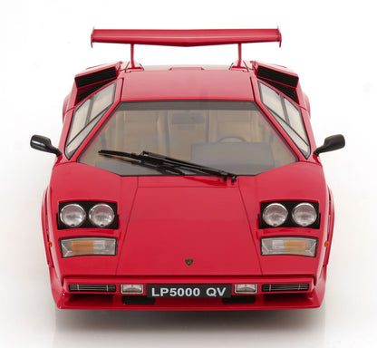 LAMBORGHINI - COUNTACH LP 5000S QV 1985-(ROUGE) 1:12 SCALE