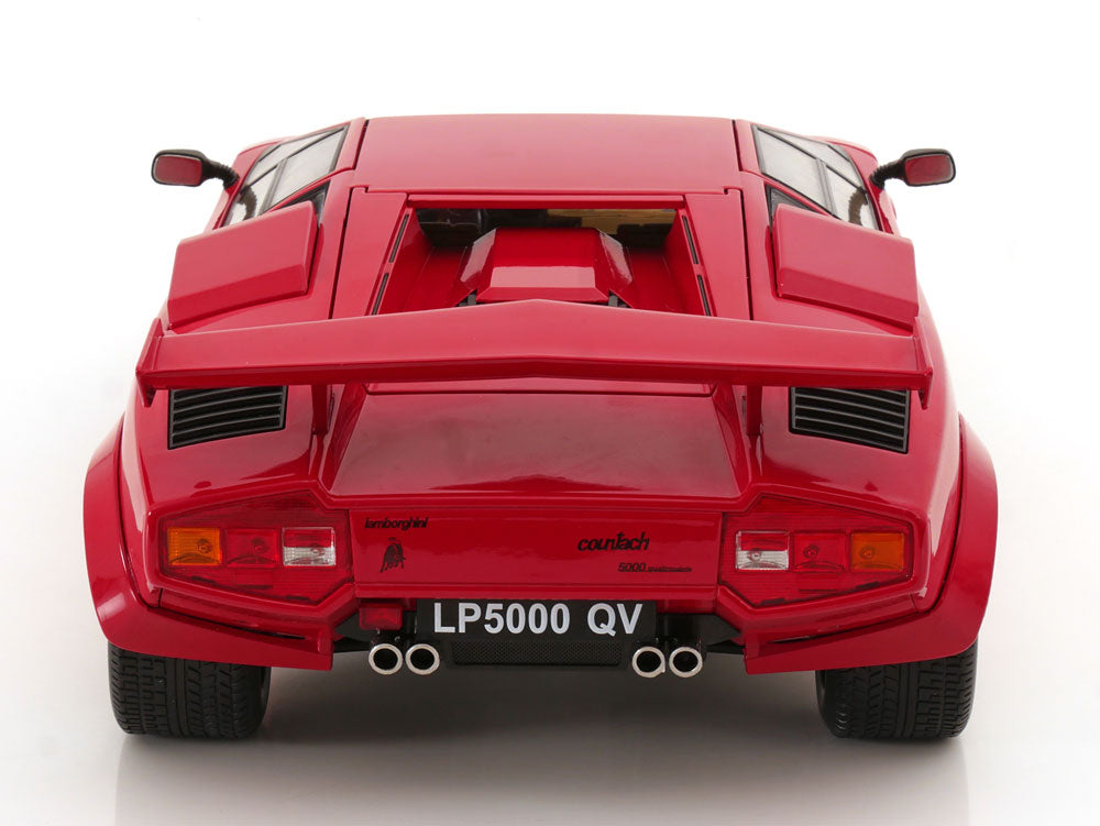 LAMBORGHINI - COUNTACH LP 5000S QV 1985-(ROUGE) 1:12 SCALE