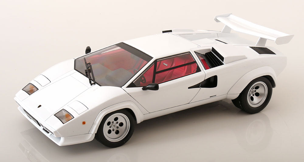 LAMBORGHINI - COUNTACH LP 5000S QV 1985-(WHITE) 1:12 SCALE