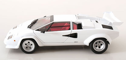 LAMBORGHINI - COUNTACH LP 5000S QV 1985-(BLANC) 1:12 SCALE