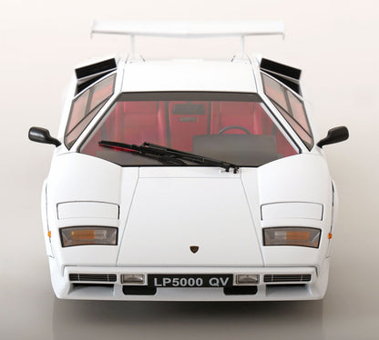 LAMBORGHINI - COUNTACH LP 5000S QV 1985-(BLANC) 1:12 SCALE