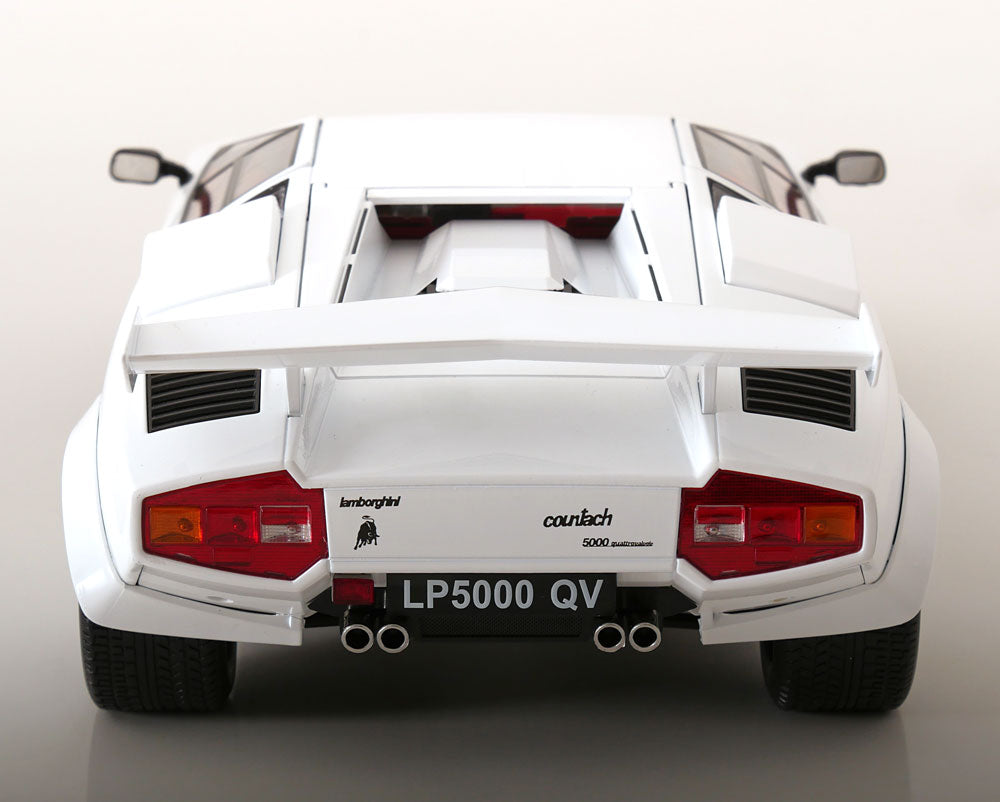 LAMBORGHINI - COUNTACH LP 5000S QV 1985-(BLANC) 1:12 SCALE