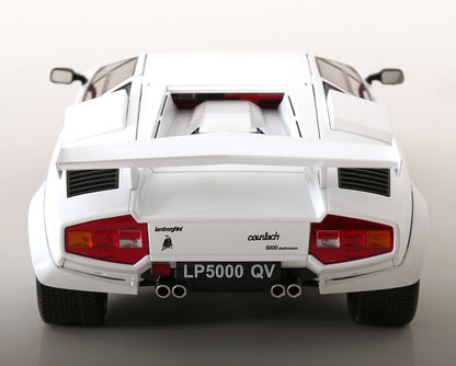 LAMBORGHINI - COUNTACH LP 5000S QV 1985-(BLANC) 1:12 SCALE