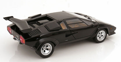 LAMBORGHINI - COUNTACH LP 5000S QV 1985-(NOIR) 1:12 SCALE