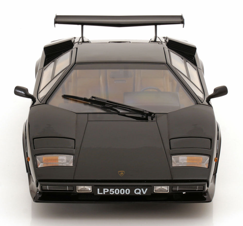LAMBORGHINI - COUNTACH LP 5000S QV 1985-(NOIR) 1:12 SCALE