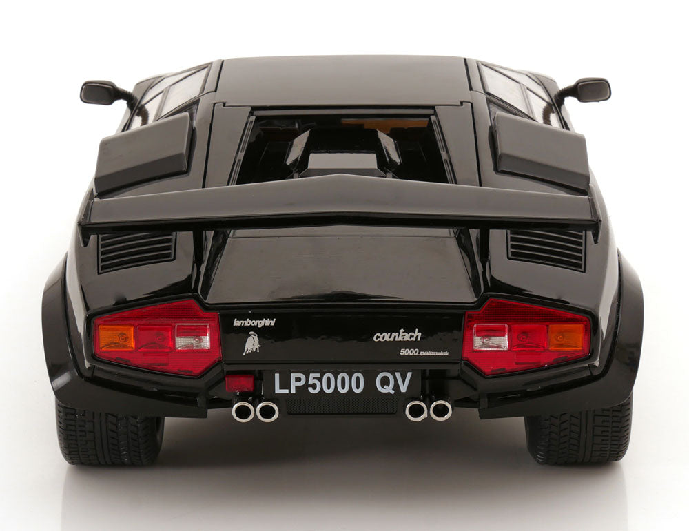 LAMBORGHINI - COUNTACH LP 5000S QV 1985-(NOIR) 1:12 SCALE
