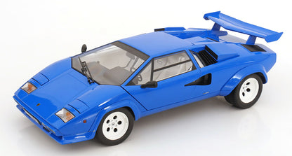 KK SCALE 1/12- 1985 Lamborghini Countach LP5000S QV-(Blue)