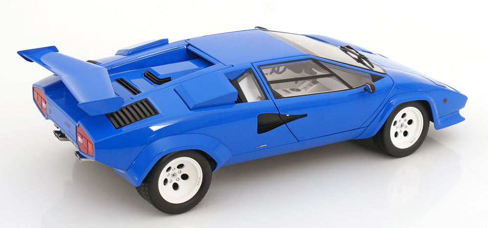 KK SCALE 1/12- 1985 Lamborghini Countach LP5000S QV-(Blue)