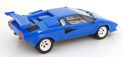 KK SCALE 1/12- 1985 Lamborghini Countach LP5000S QV-(Blue)
