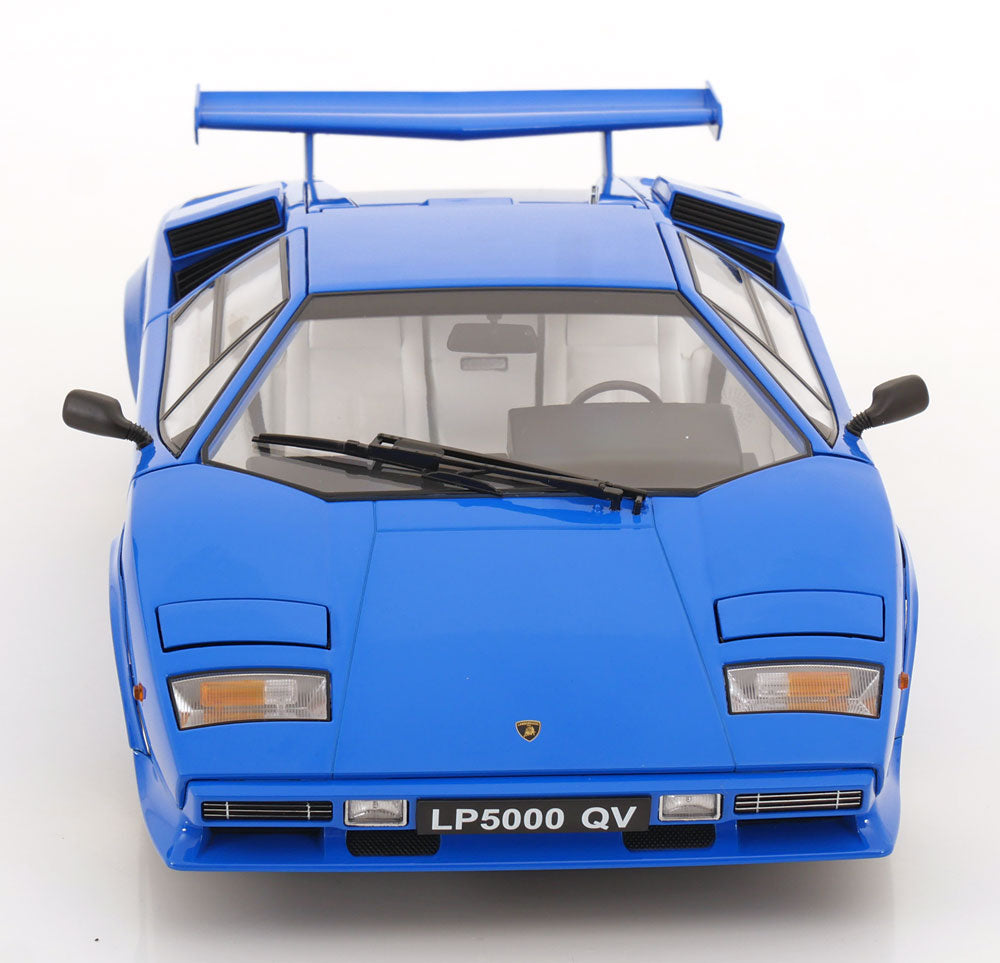 KK SCALE 1/12- 1985 Lamborghini Countach LP5000S QV-(Blue)