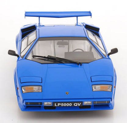 KK SCALE 1/12- 1985 Lamborghini Countach LP5000S QV-(Blue)