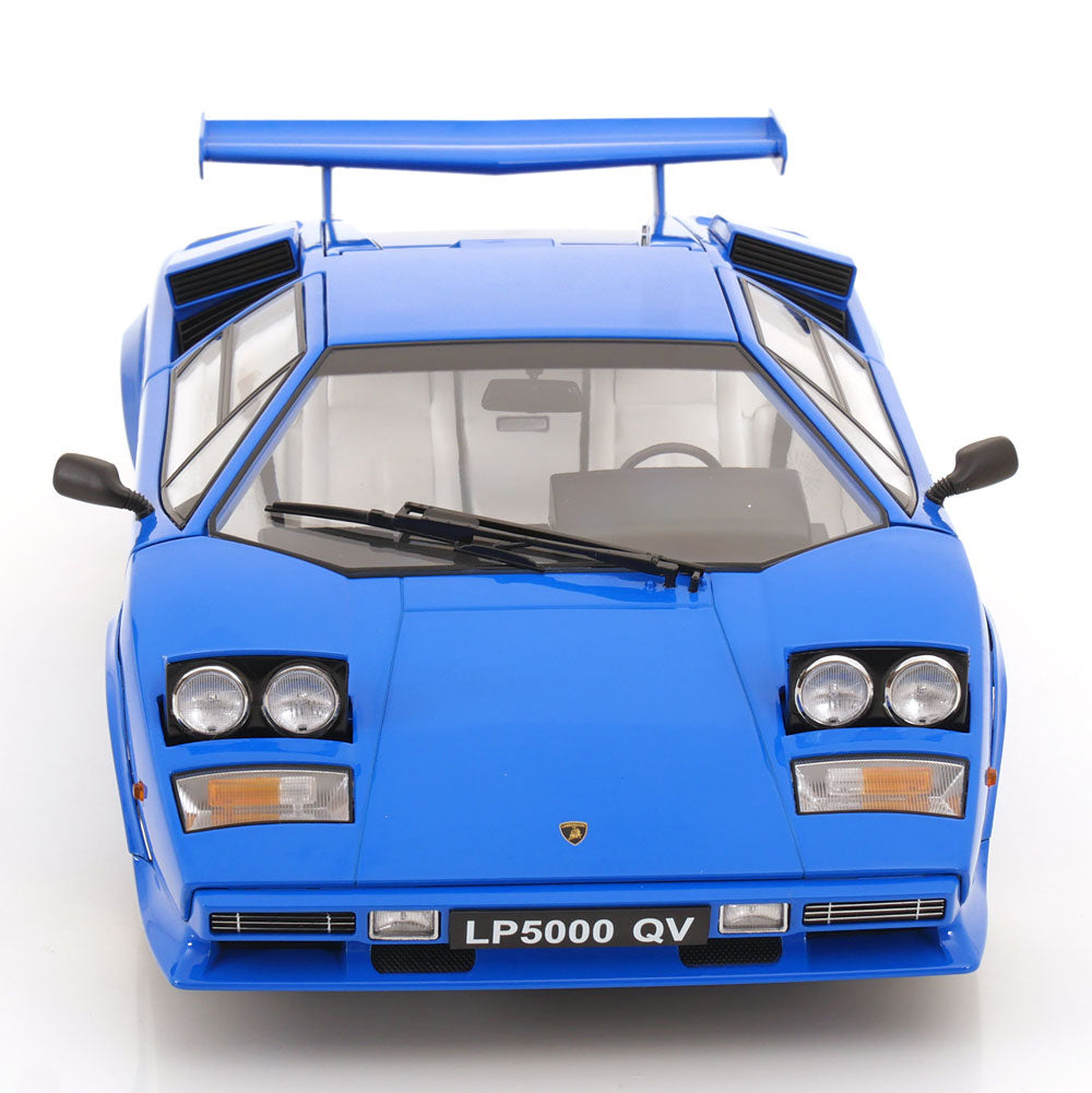 KK SCALE 1/12- 1985 Lamborghini Countach LP5000S QV-(Blue)